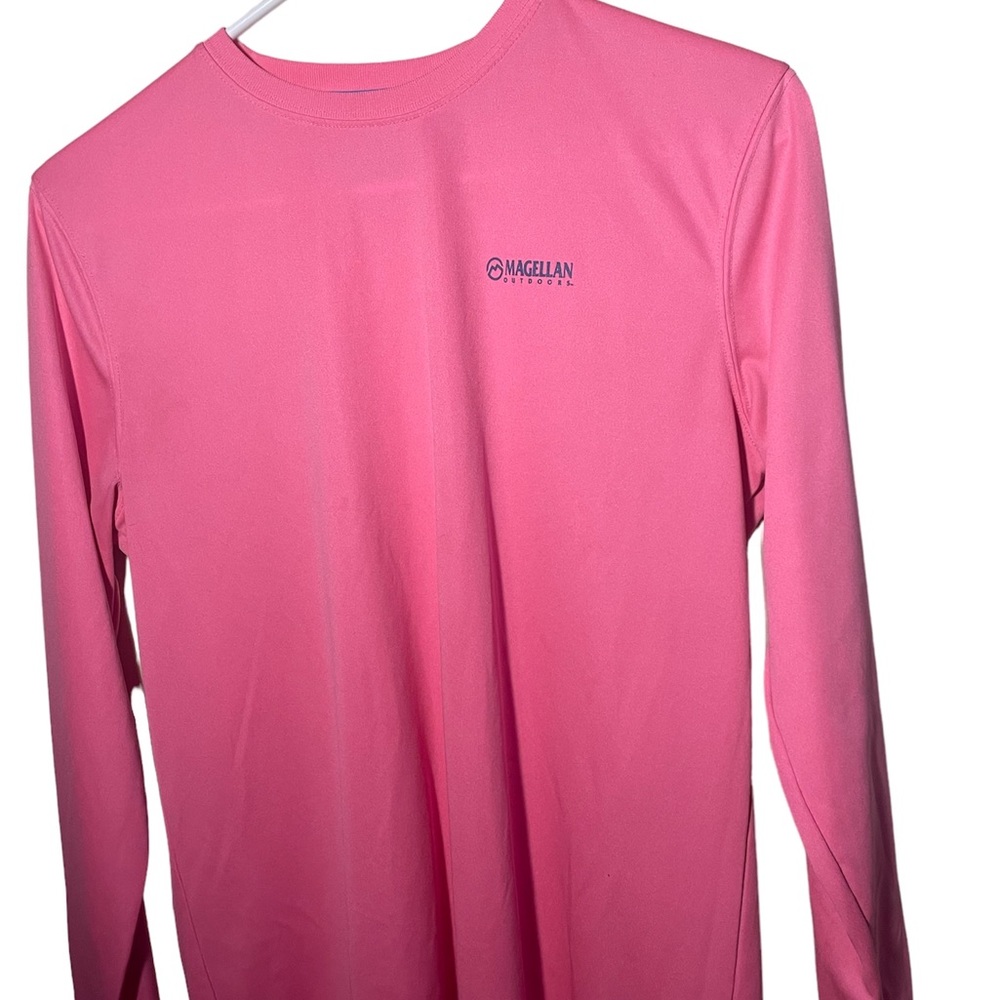 Long sleeve Magellan Outdoors Bright Pink, Size Small, Boyfriend fit shirt